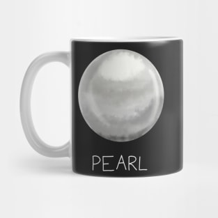 Pearl Crystal June Birthstone Mug